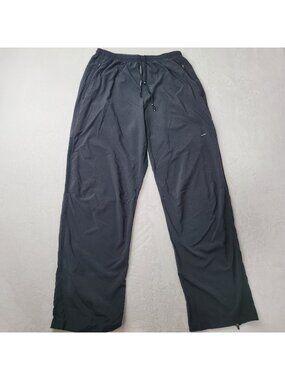 Nike Dri-Fit Men's Black Athletic Track Pants Size M